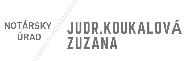 NOTÁRSKY ÚRAD vo Zvolene (ZV) | JUDr. Zuzana Koukalová | notar-zv.sk‎